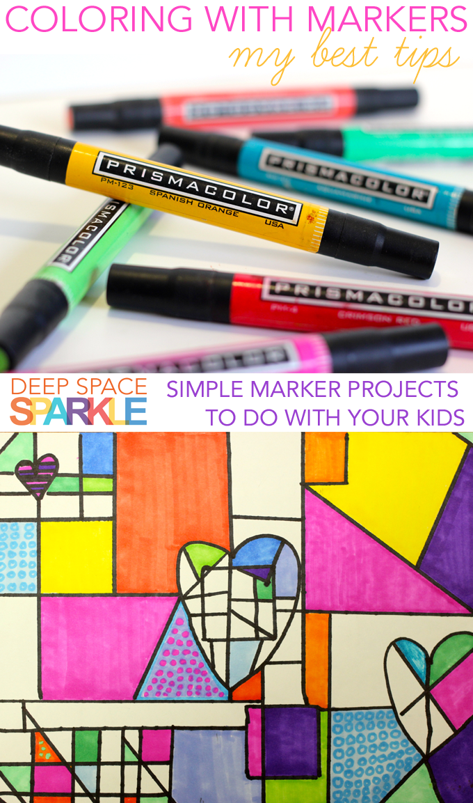Art Tip Video: Using Markers in the Art Room